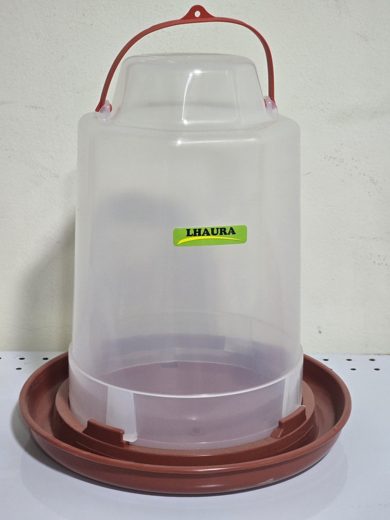 BEBEDERO TRANSPARENTE 8 LTS (LHAURA)