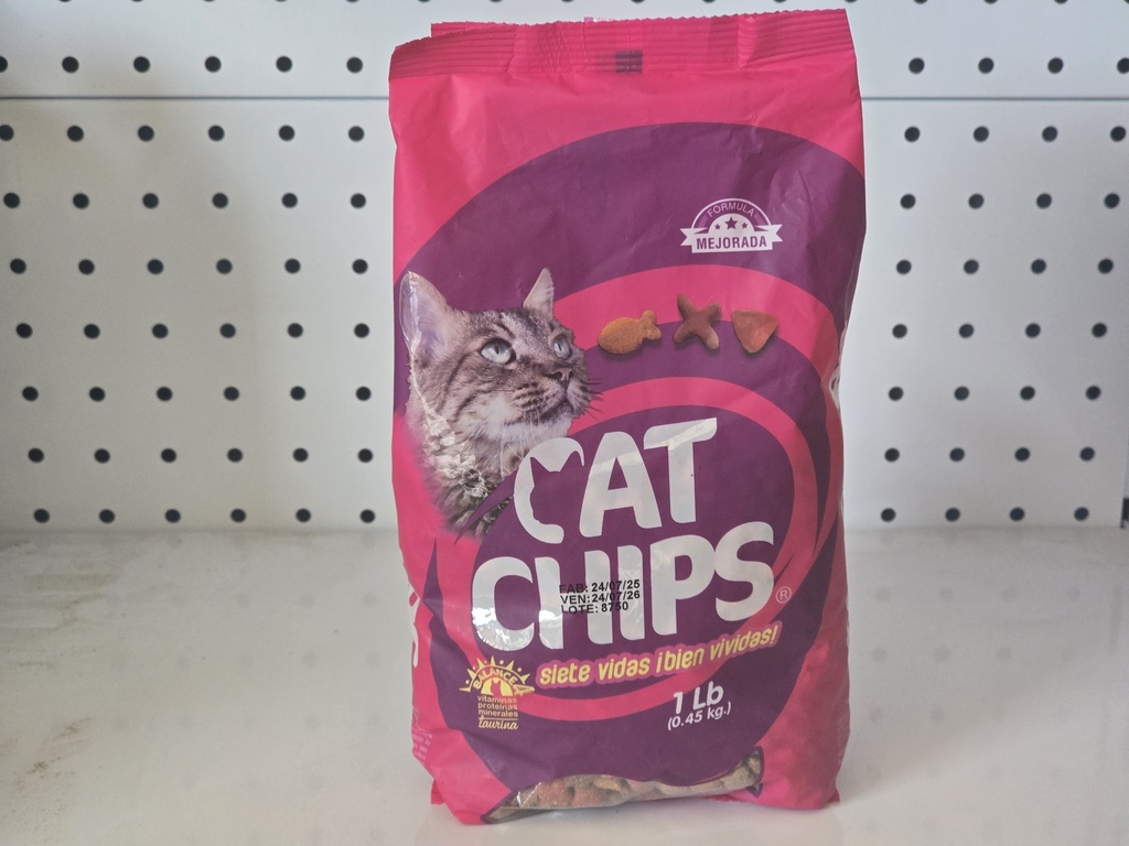 CAT CHIP bolsa (1Libra)