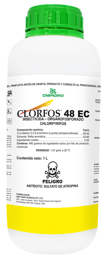 CLORFOS 48EC LITRO