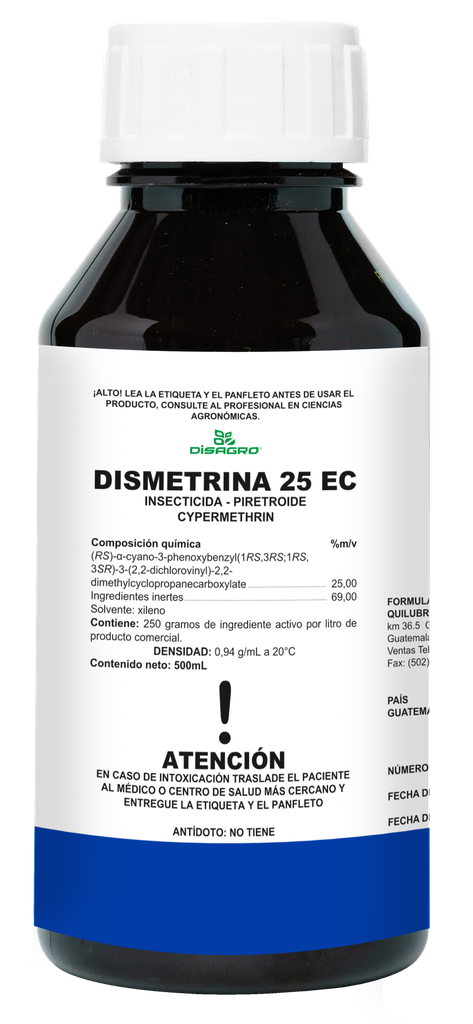 DISMETRINA 25EC 500ML