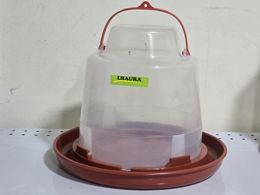 [AV-BEB-012] BEBEDERO TRANSPARENTE 5 LTS (LHAURA)