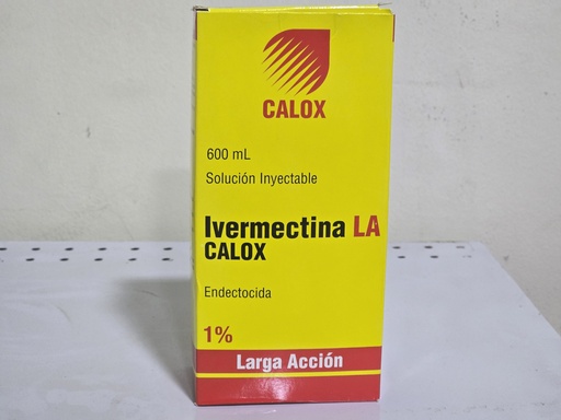[VE-DES-PAR033] IVERMECTINA 1% LA 600ML CALOX