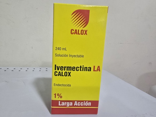 [IVDE000011794] IVERMECTINA 1% LA 240ML CALOX