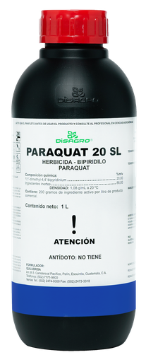 [PAHE00008485] PARAQUAT 20SL DISAGRO  1 LT