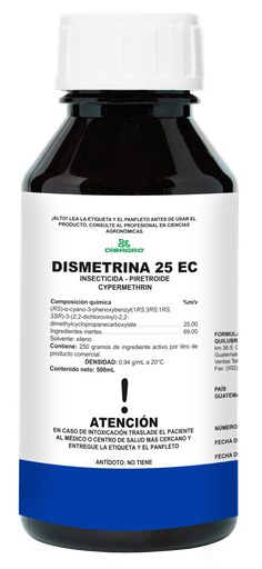 [AQ-INSE-025] DISMETRINA 25EC 500ML