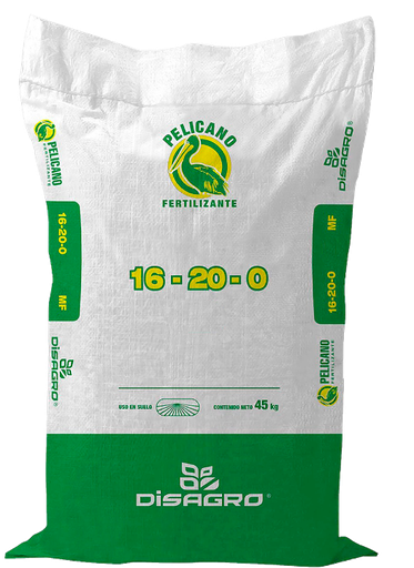 [AQ-FERT-GRA028] Formula 16-20-0 45KG Disagro