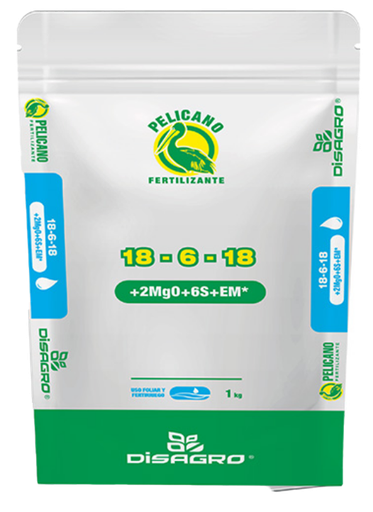 [AQ-FERT-GRA006] 18-6-18+2MgO+6S+EM 1kg
